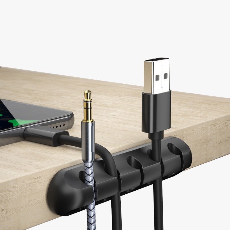 Samoprzylepny organizer do kabli - SideDesk